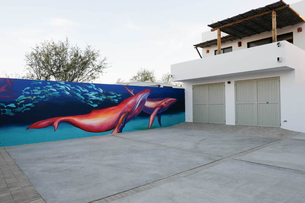 Secured Garage with Private Gym and Gear Storage
