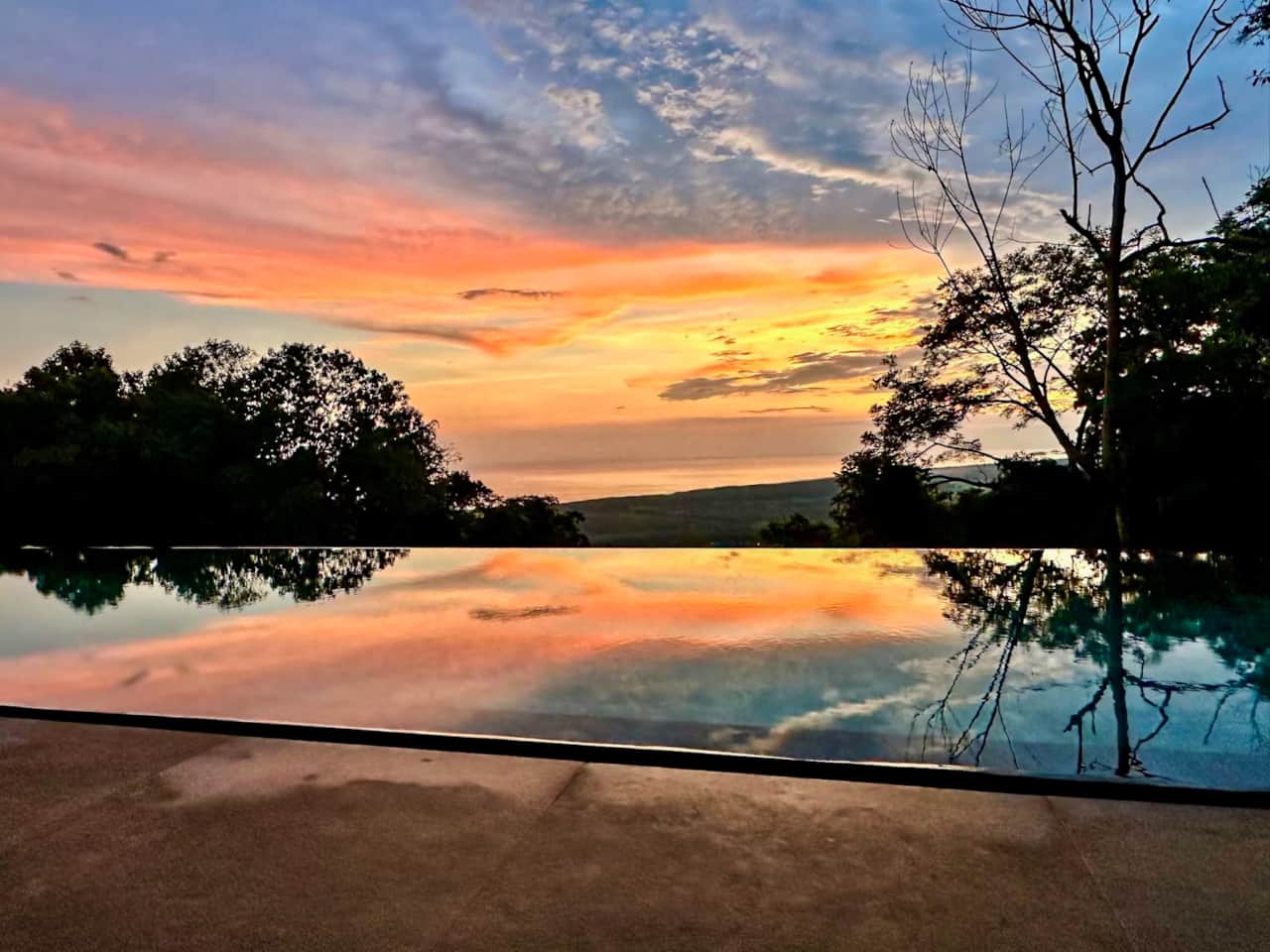 Swim laps in our 75-foot saltwater infinity pool as the Pacific Ocean stretches to the horizon