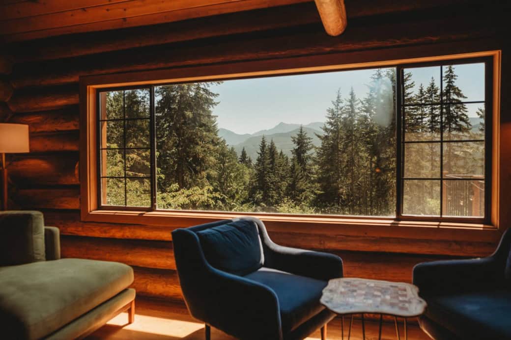 The large living room window faces south over the backyard with incredible views of several 6000 ft+ mountain peaks. Every seat in the living room has a mountain view! The large living room window faces south over the backyard with incredible views of several 6000 ft+ mountain peaks. Every seat in the living room has a mountain view!