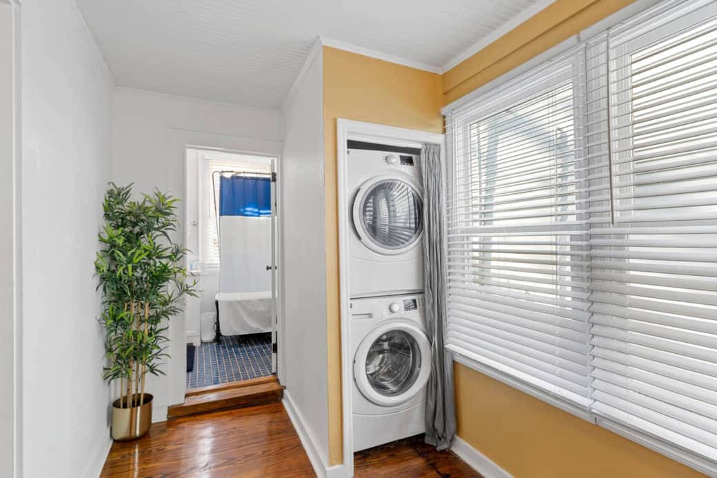 Washer and dryer within the home for your use during your stay. 