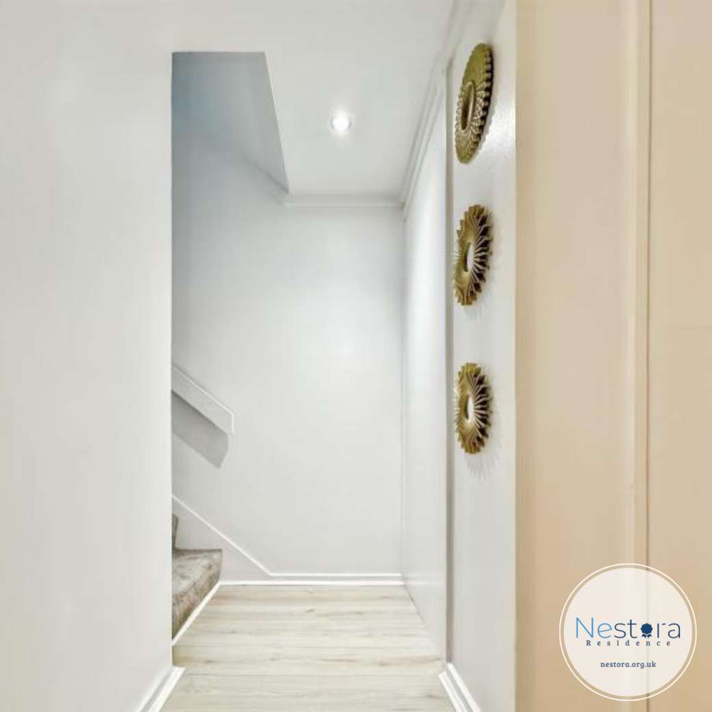 Nestora Residence - Camberwell - Bright Interior Hallway Perspective