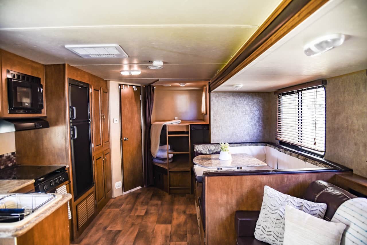 Main living/kitchen/dining area