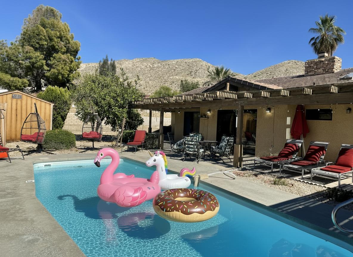 Desert VIEW Oasis: Pool/Spa, Arcade, Privacy