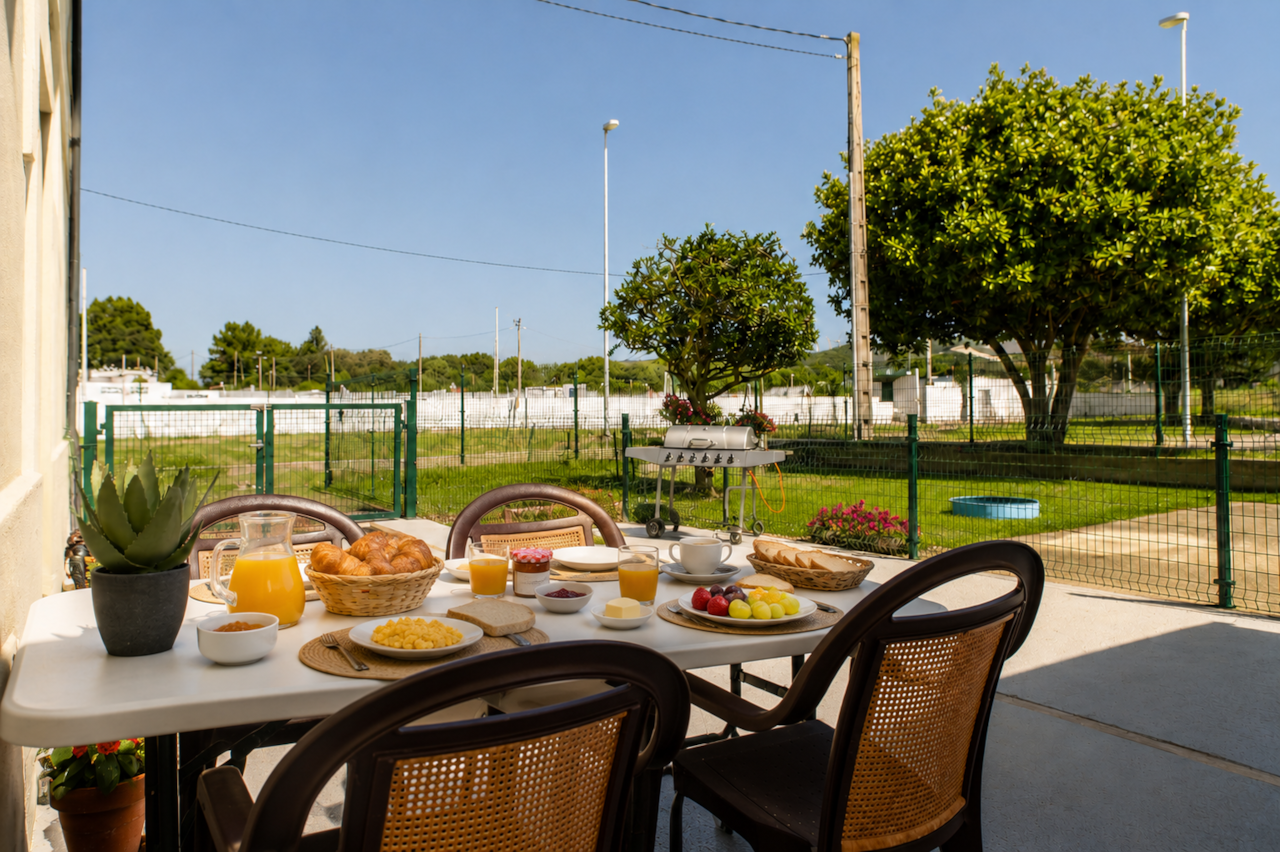 Breakfast at the patio