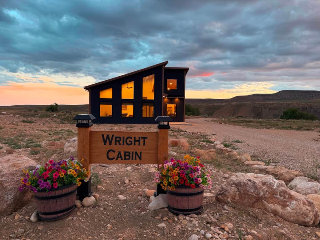 Wright Cabin at Ever Sky Ranch