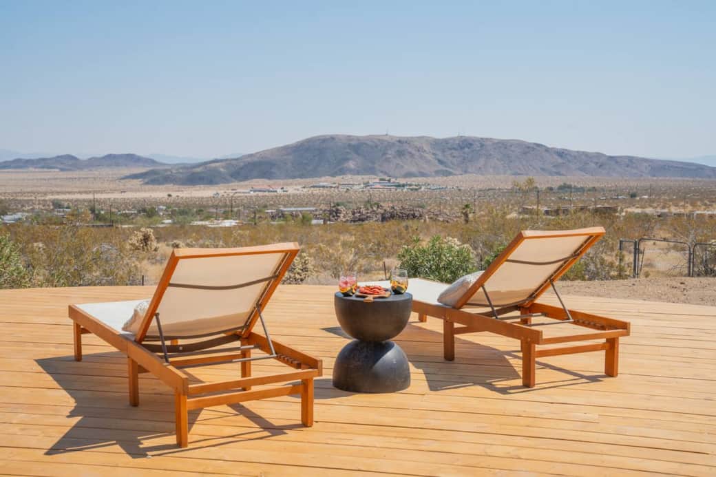 Sunbathe while sipping on your favorite drinks
