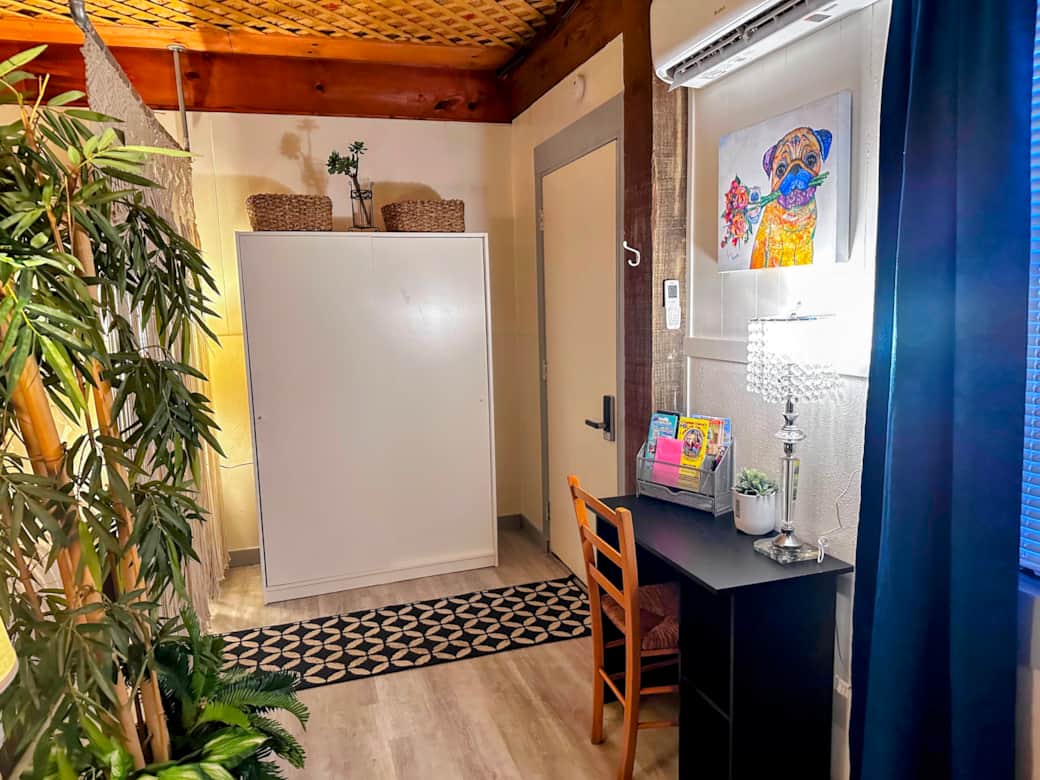 Wardrobe, includes robes, iron, board and other goodies! !