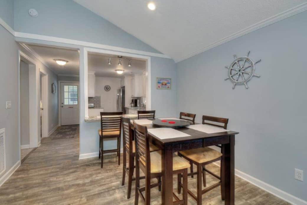 Dining room with seating for 8
