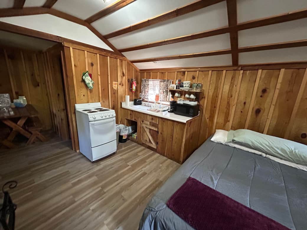 Cabin 1 Kitchenette Cabin 1 Kitchenette