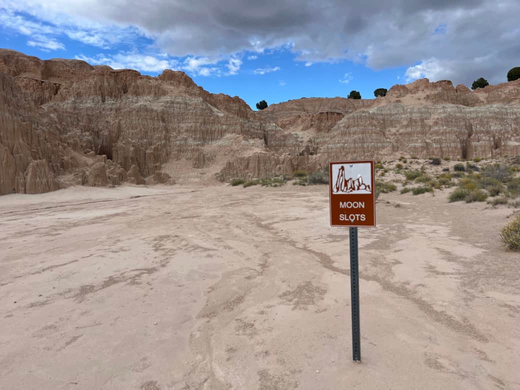 Moon Cave at Cathedral Gorge