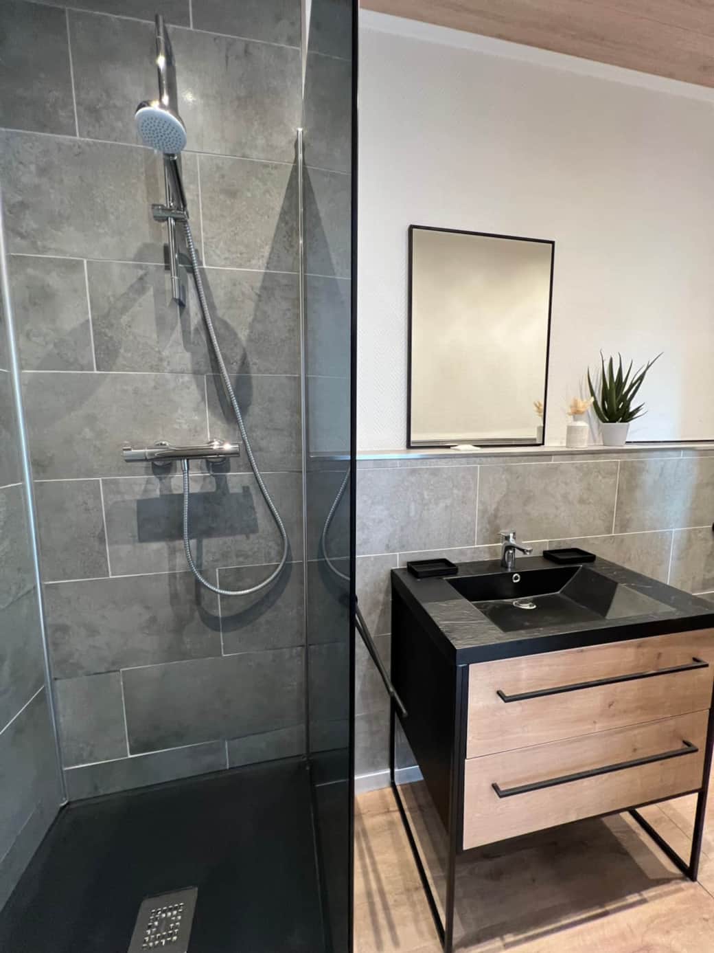 Salle de bain design.