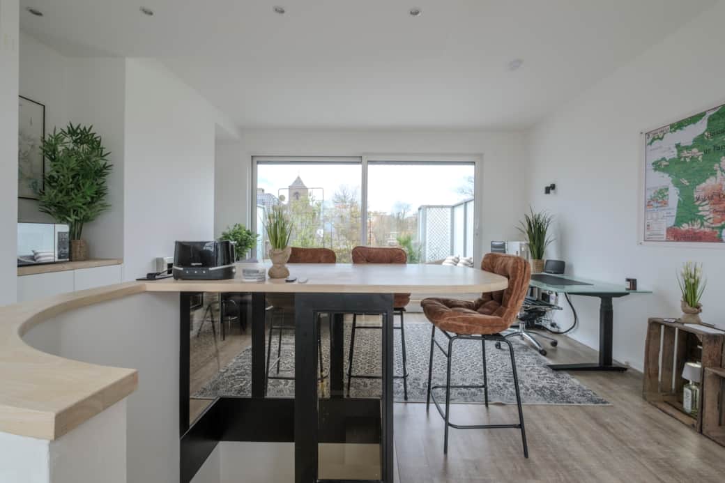 Living area / Kitchen