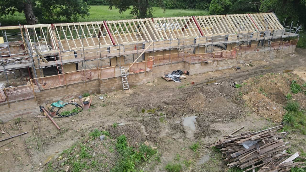 Restoration works at The Fold