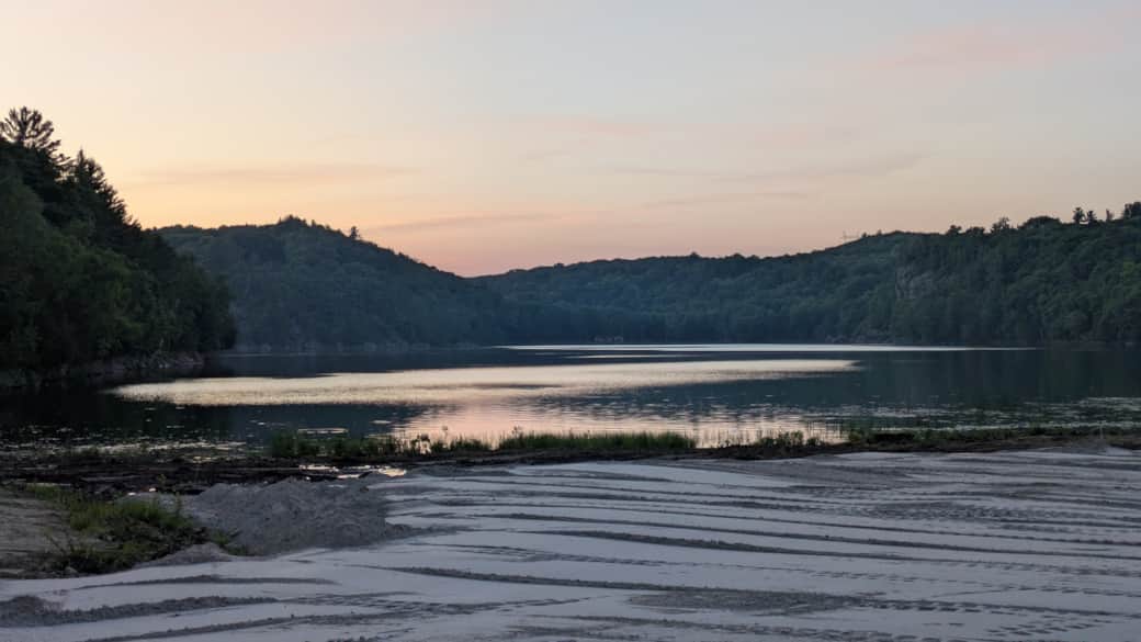 Mountian basin @ Dusk