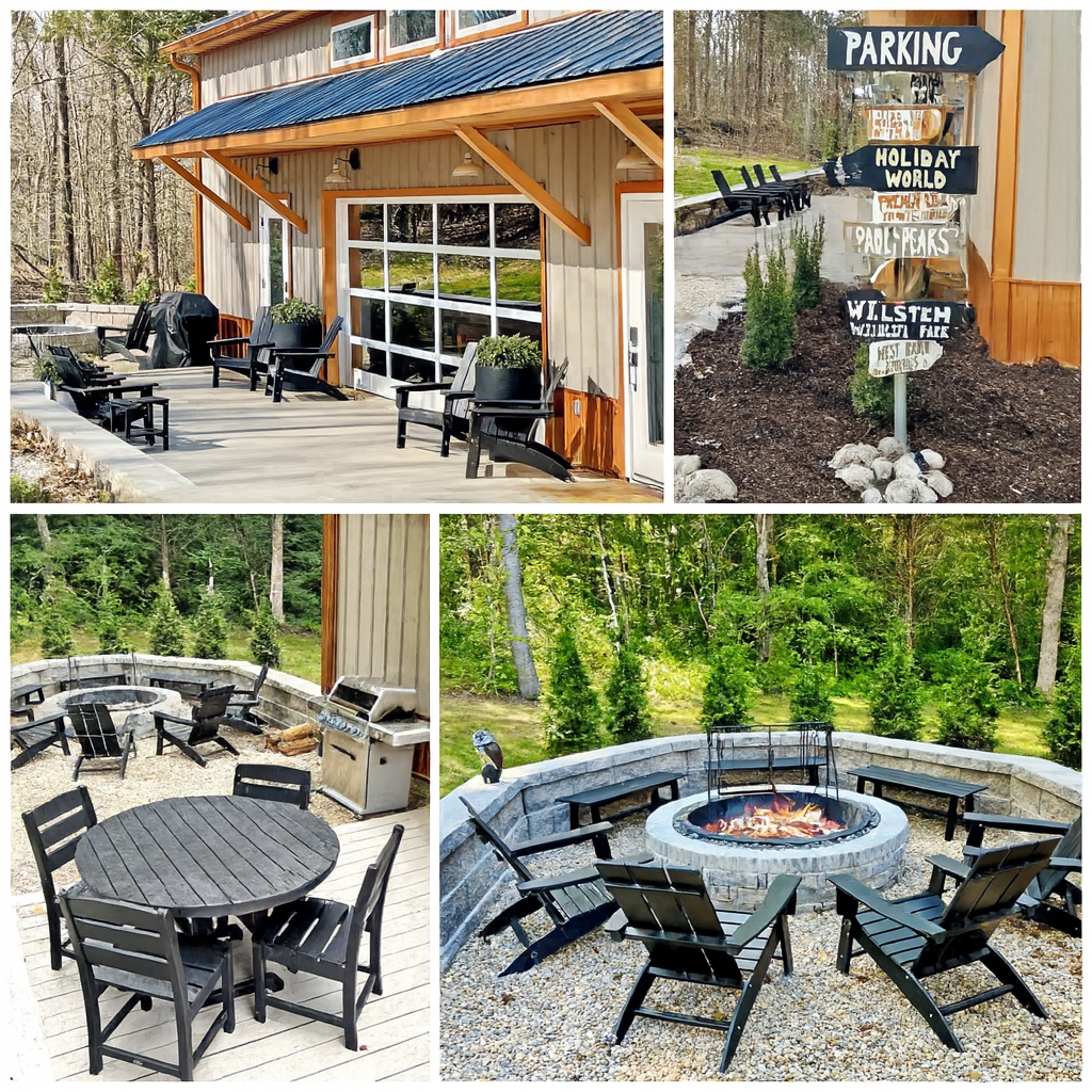 Unforgettable evenings by the fire pit under the stars Unforgettable evenings by the fire pit under the stars
