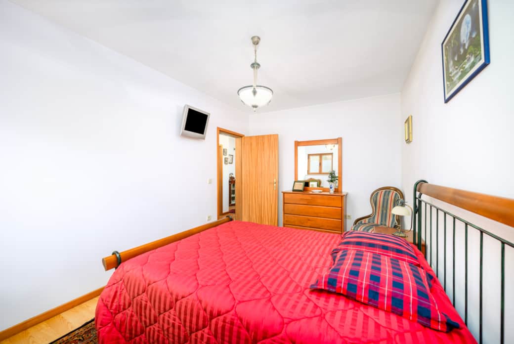 Ambiente sereno típico de uma casa de campo em Baião.