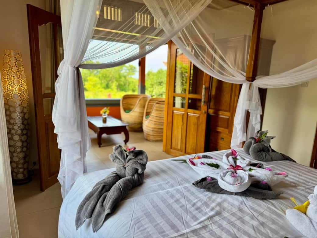 Bedroom 1 with private balcony 