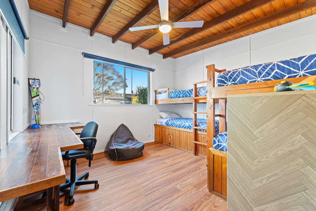 The kids will love their bunk beds