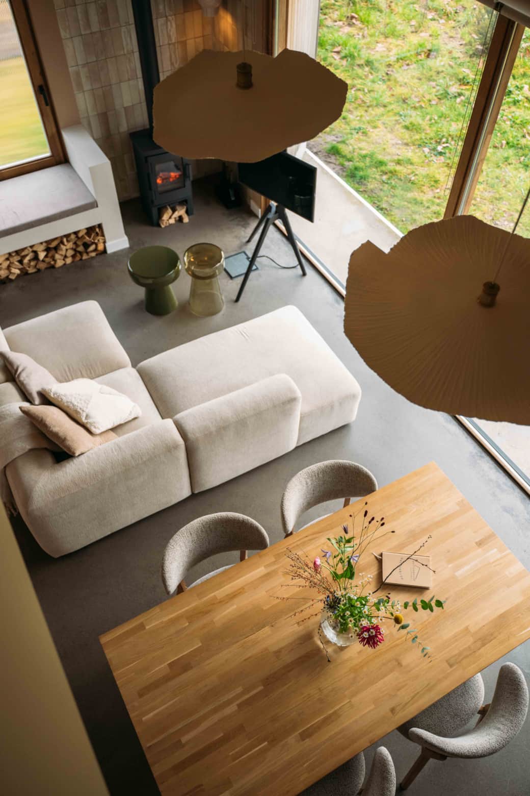 Zicht vanuit verdieping