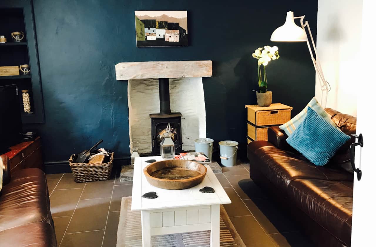 Cosy log-burner