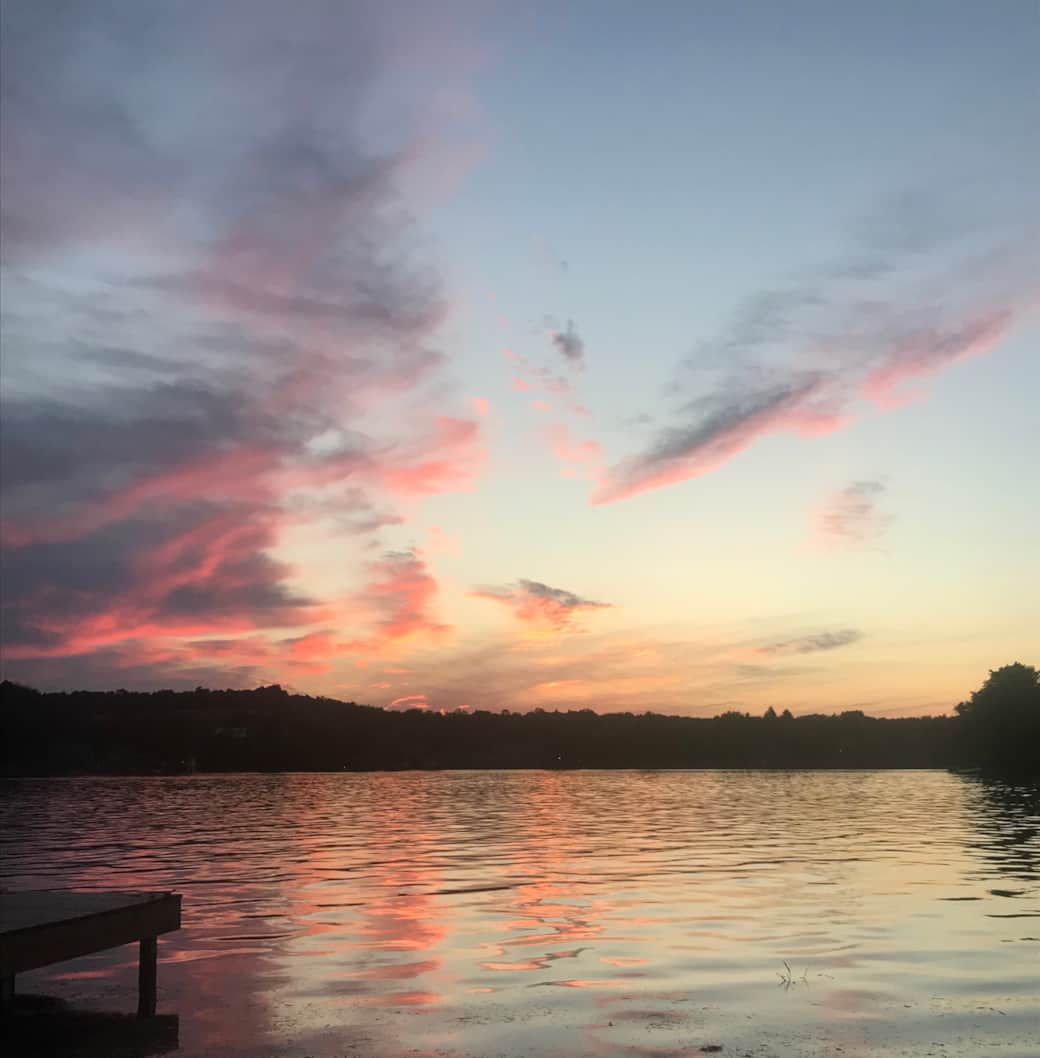 Sunset from the Dock