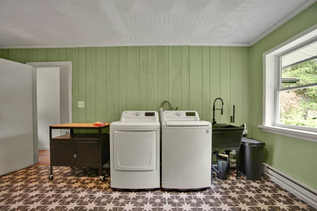 Laundry room. 