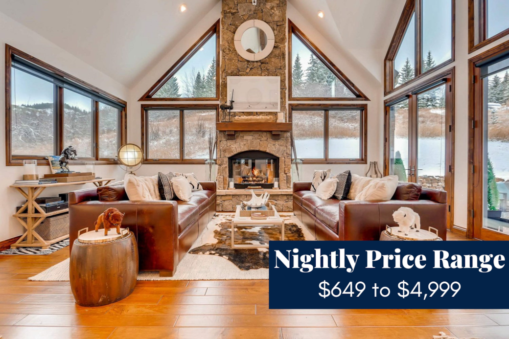 Three Cheers Villa in Beaver Creek Golf Course Villa in Beaver Creek