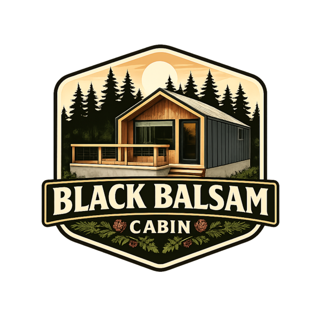 Black Balsam Cabin Logo