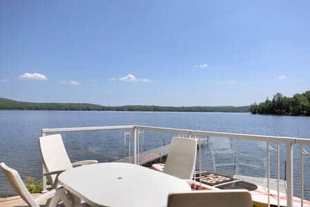 Vue sur le lac 