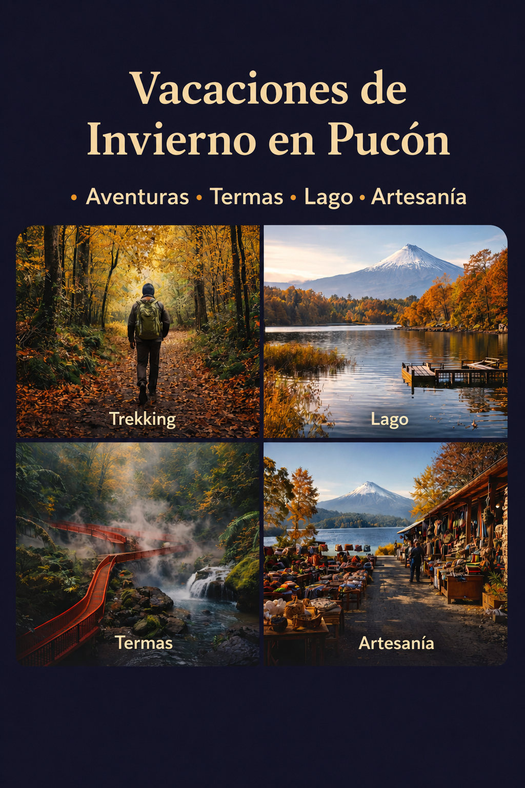 Vacaciones de invierno en Pucón