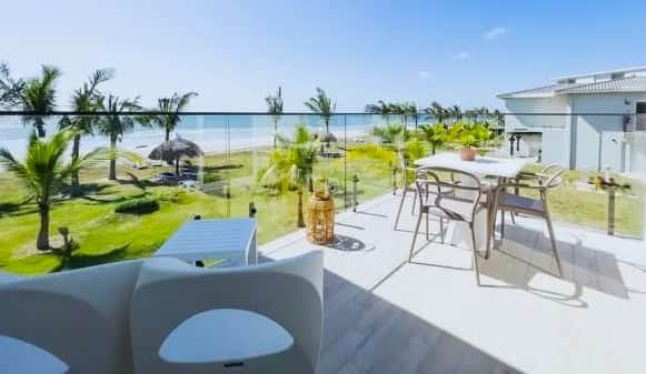 Casa Playa Caracol Oceanfront Balcony View of Beach C11-1C a DI4Y Vacation Rental Panama