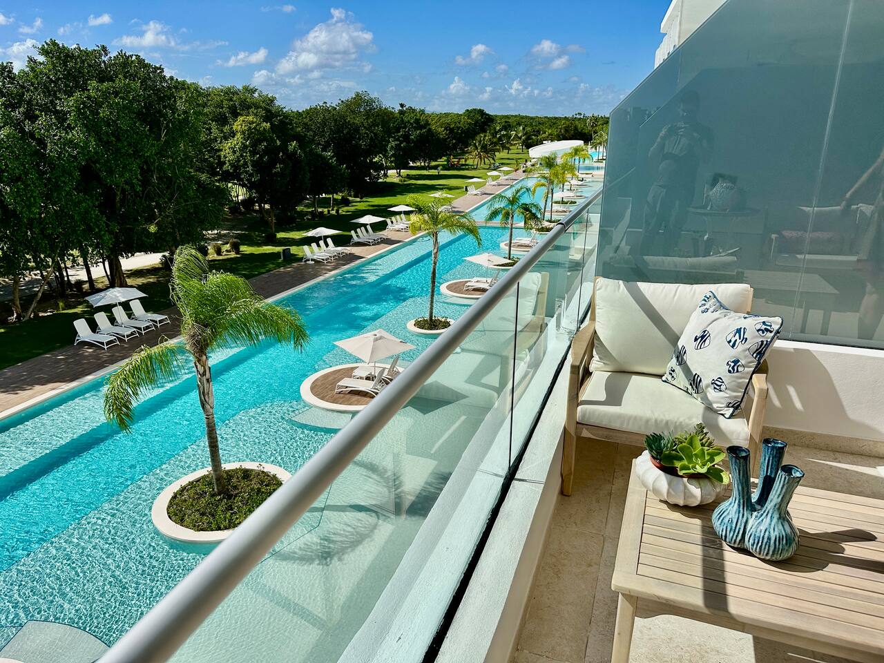 Condo Pool / Golf view @ Cana Rock Star 1 BR