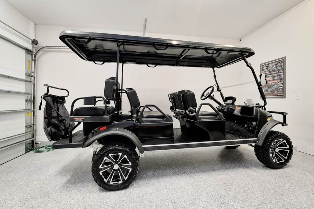 2021 six-seater golf cart