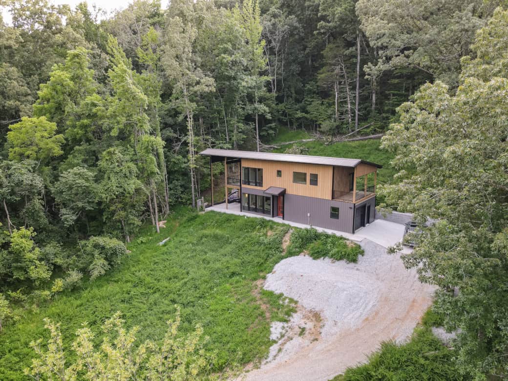 Nestled in Amongst the Trees