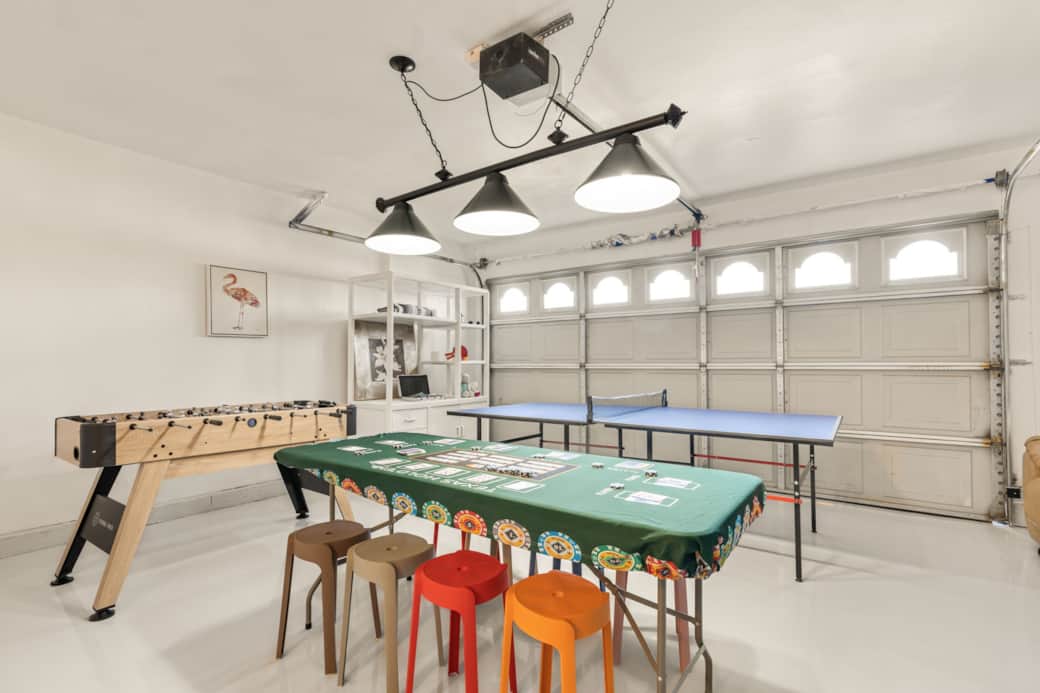 Our new amazing game room includes fun for days with poker, fusball, table tennis and more! Our new amazing game room includes fun for days with poker, fusball, table tennis and more!