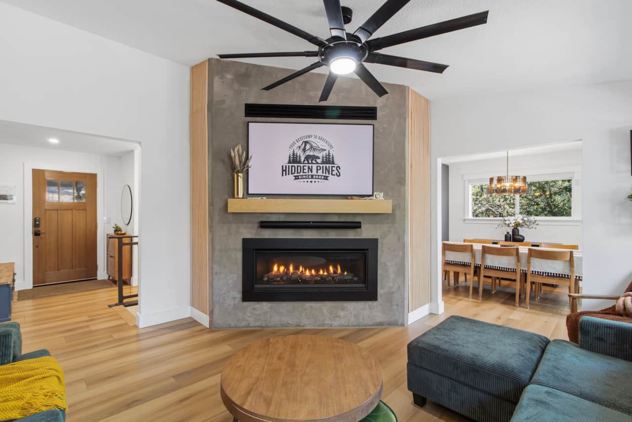Cozy Up by the Fireplace!