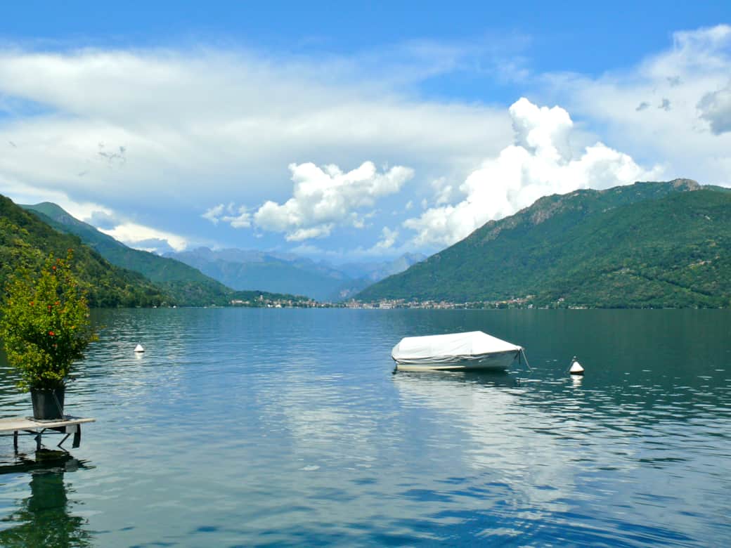 Blick Richtung Norden nach Omegna