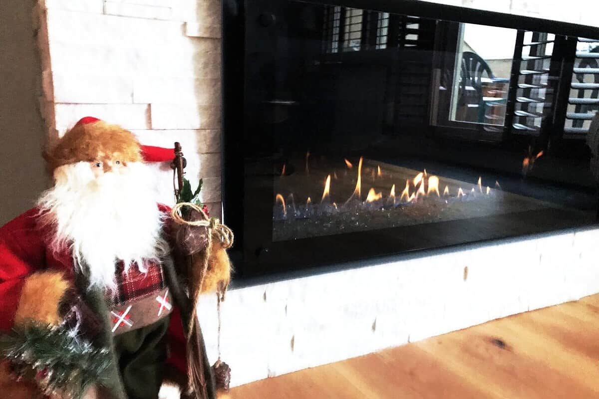 What cozier place to be during the holidays?