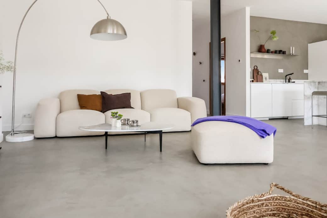 Josy lodge lounge sofa marble table