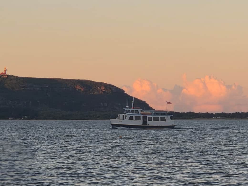 Arrive and depart by ferry on the lovely Myra