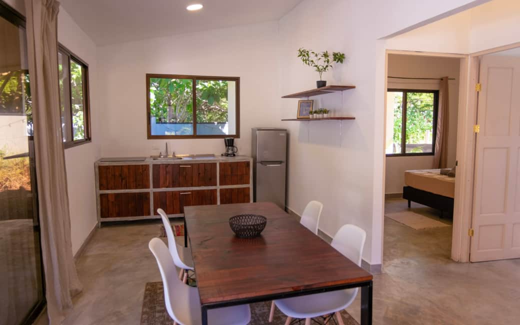 Two Bedroom House Dining Area