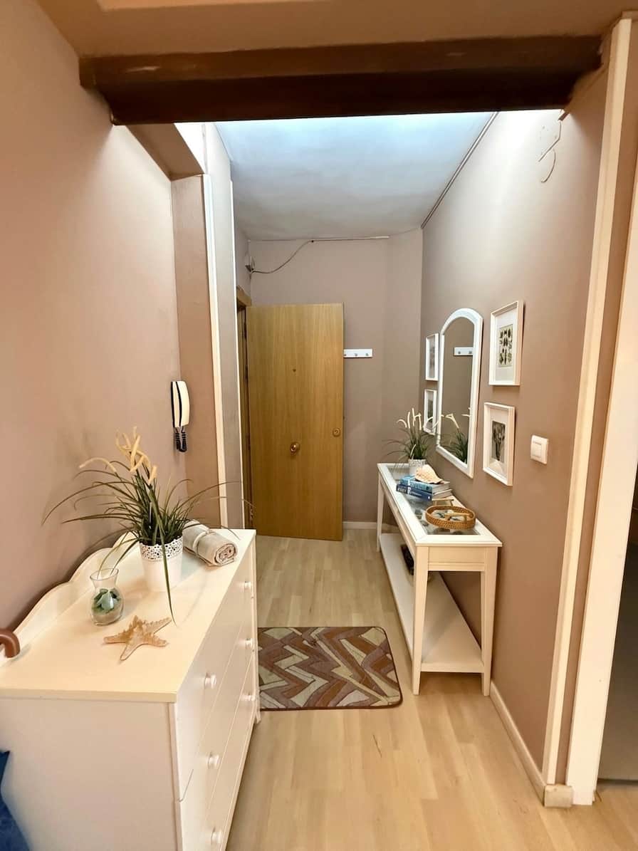 Charming Hallway With Modern Touches-3