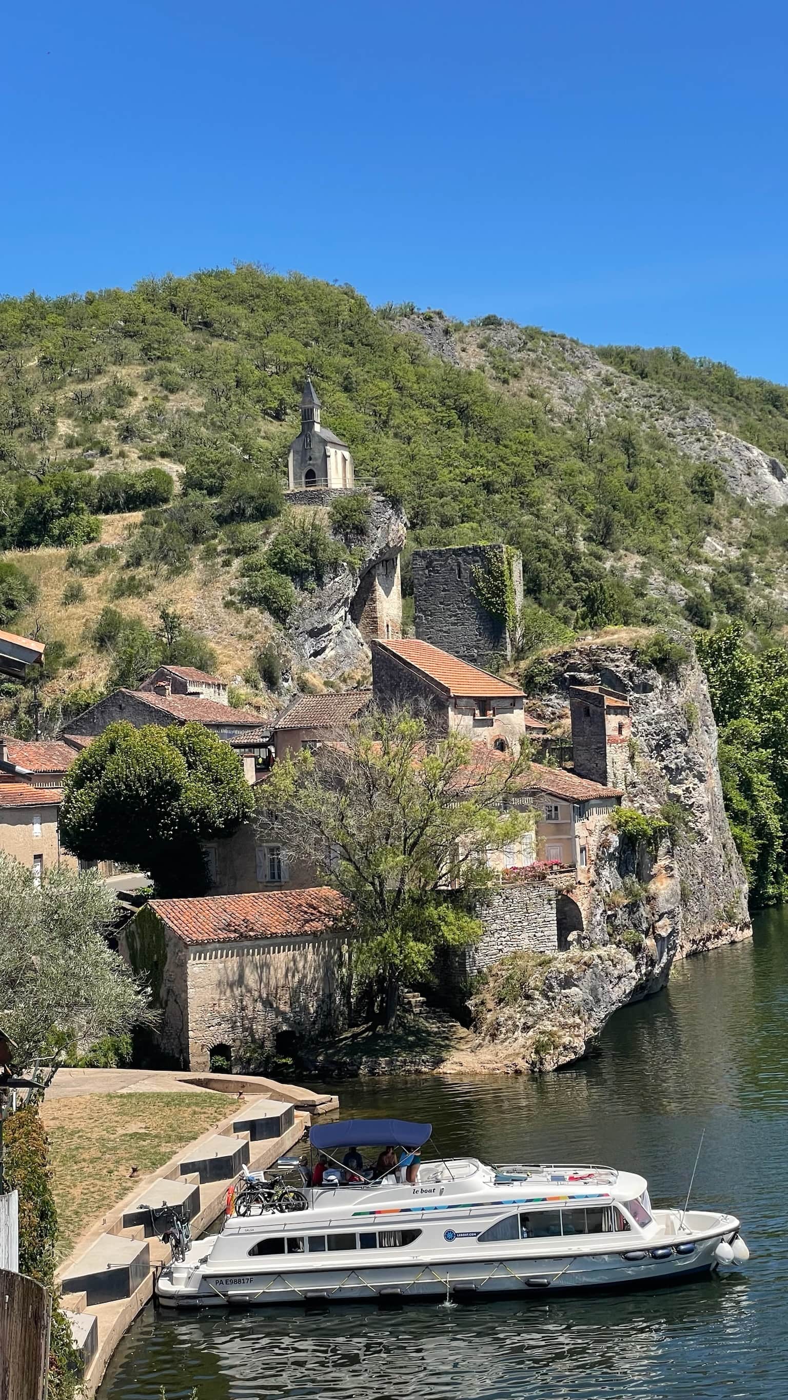 Terrasse Maison Laroque & Spa