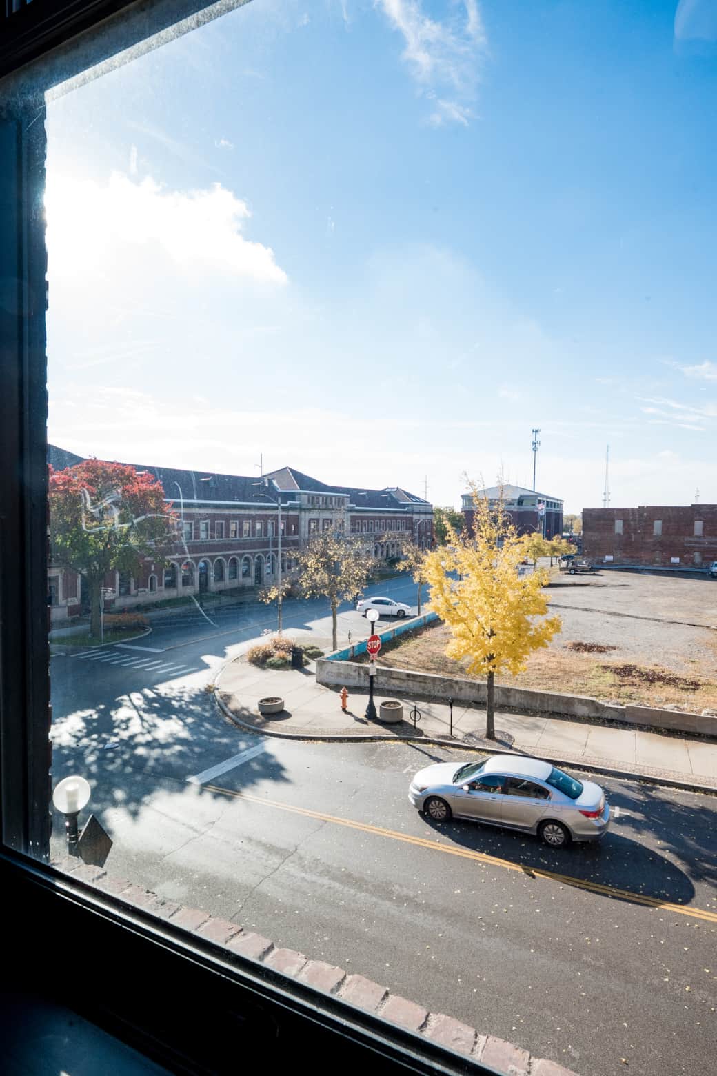 Window View of Downtown