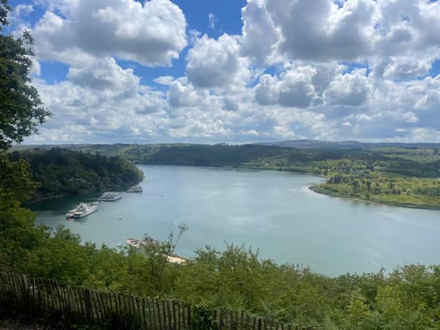 Landévennec – Aussicht ins Tal