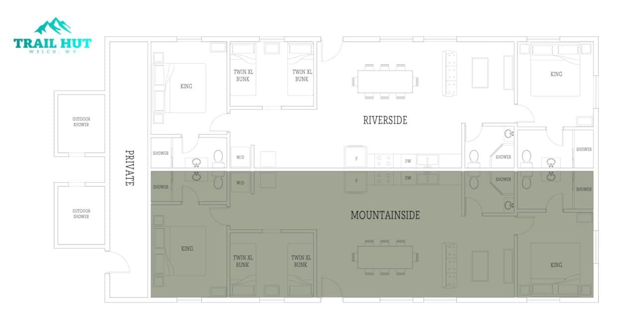 Mountainside Condo | Floorplan