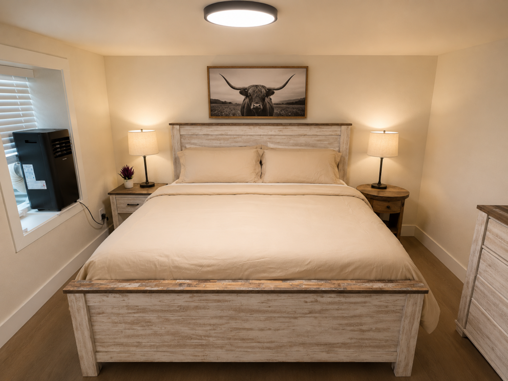 Bedroom 1 king bed Bedroom 1 king bed