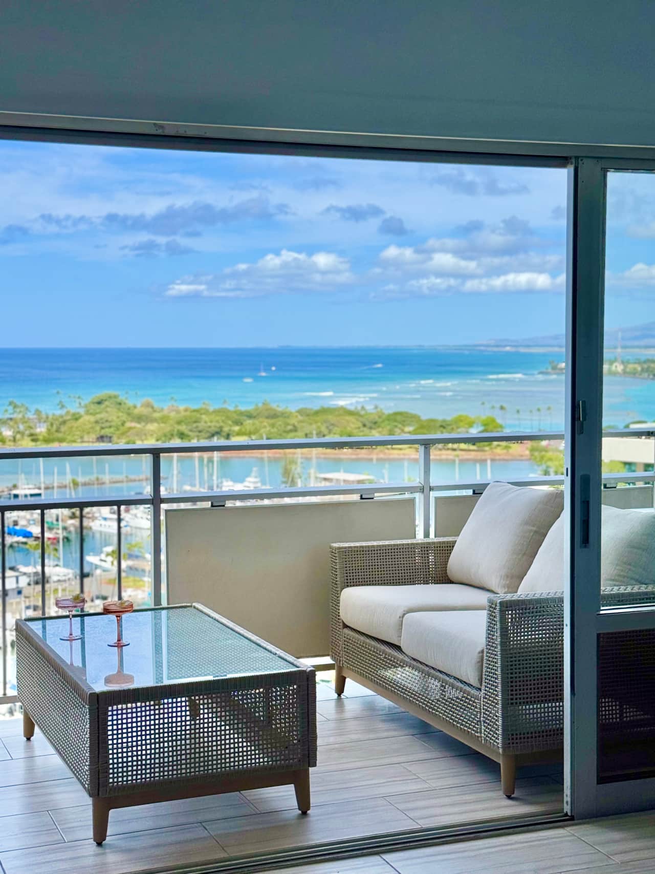Views of Magic Island.