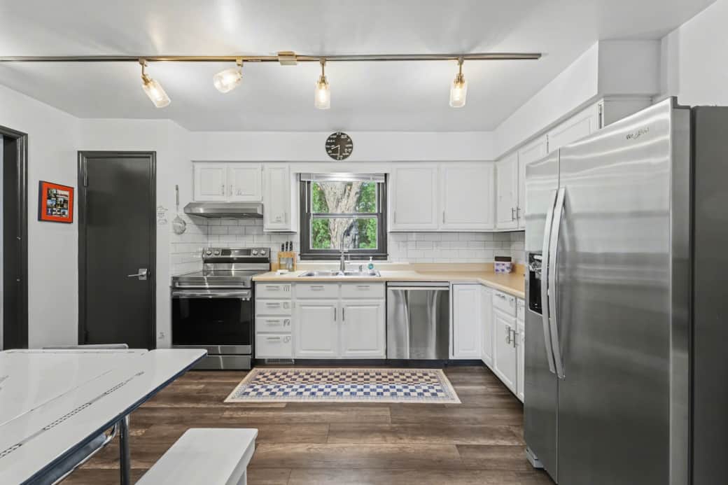 Chef's Kitchen with everything you need to prepare a meal or enjoy a warm beverage.