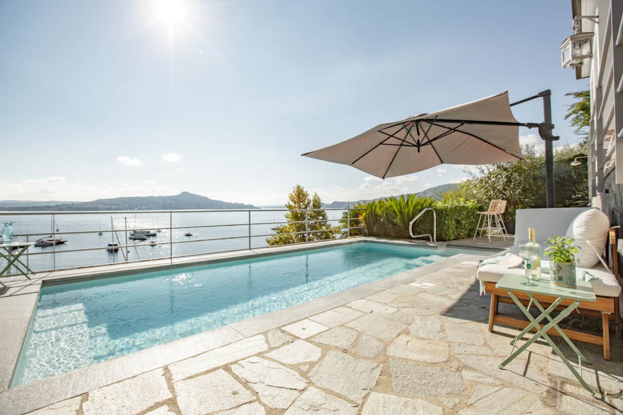 Seeblick Terrasse